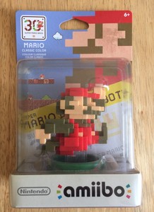 Mario Amiibo Super Mario Bros 30th Classic Color 8 Bit NIB Sealed Smash Series | eBay