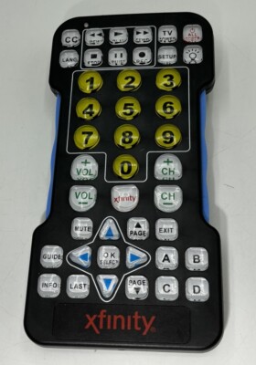 Xfinity Lighted Remote Xfinity Comcast Remote Backlit Large Button Big EZ Oversized Universal ...