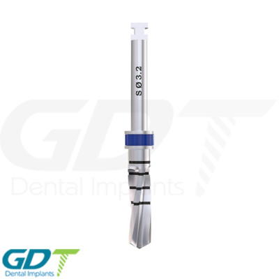 Dental Short Drill Ø3.2, External Irri gated, Implant Sur gical Tool Instrument