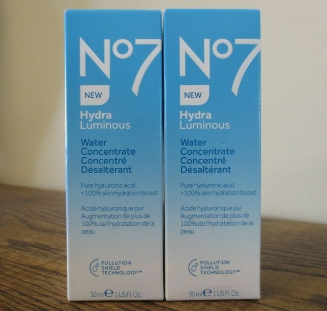 No7 Hydra Luminous Water Concentrate Hydration Boost 1 Oz for sale