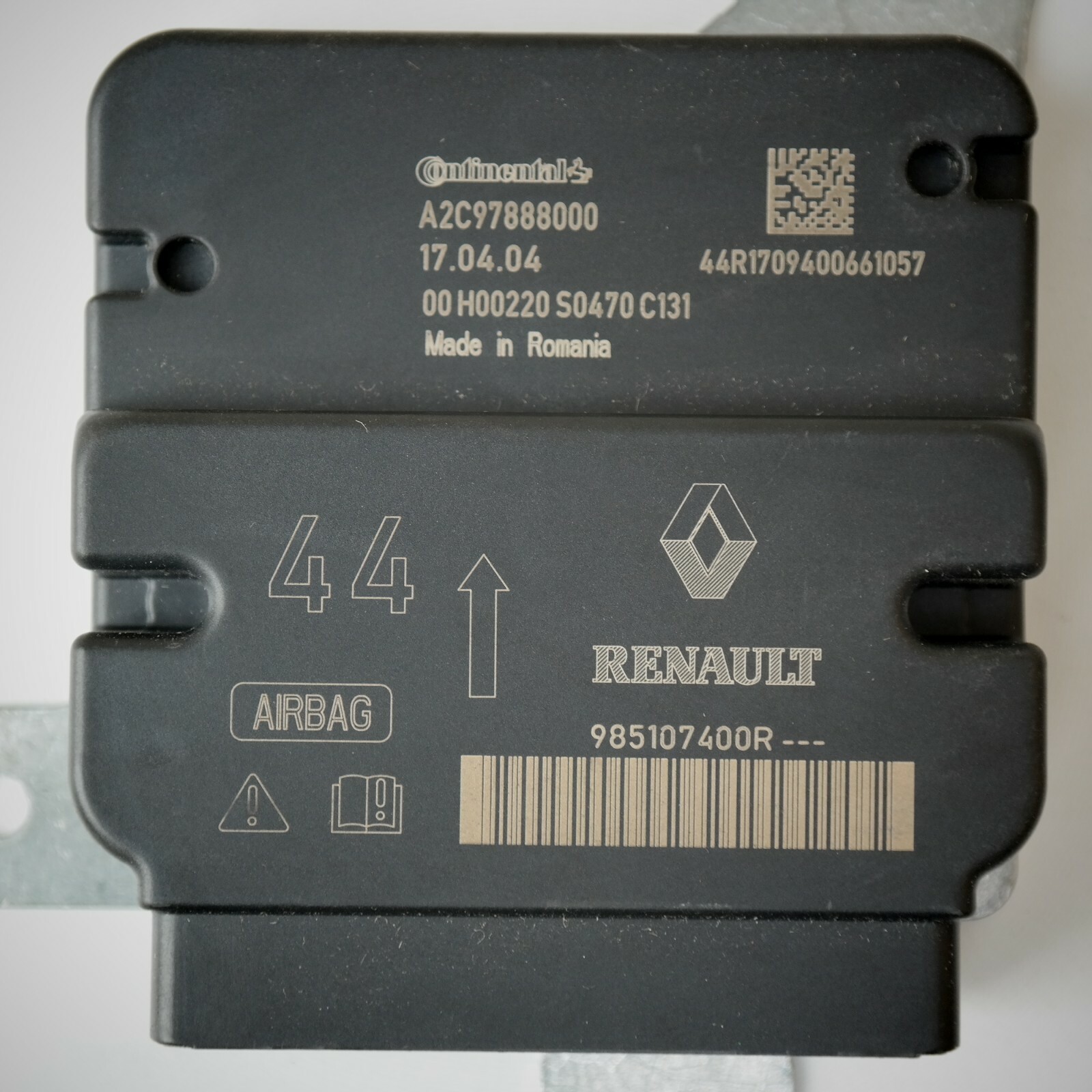Calculateur Airbag Renault Captur 985107400R Continental A2C97888000 Neuf
