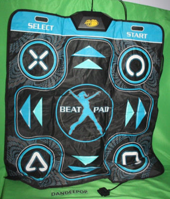 Mad Catz Dance Revolution Mat Beat Pad 8240 PS2 Video Game Controller Attachment