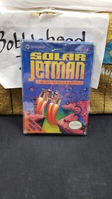 CIB SOLAR JETMAN NINTENDO NES VIDEO GAME COMPLETE IN BOX W/ PROTECTOR CASE
