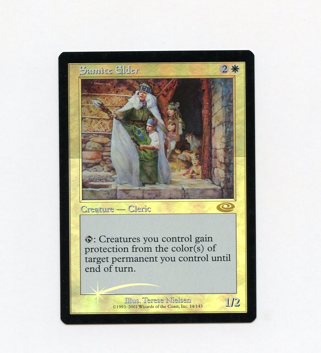 Samite Elder FOIL Planeshift  NM-/LP Magic the Gathering MTG b