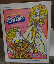 Vintage Barbie Fashion Doll Trunk 1980 No. 1004 pink  white