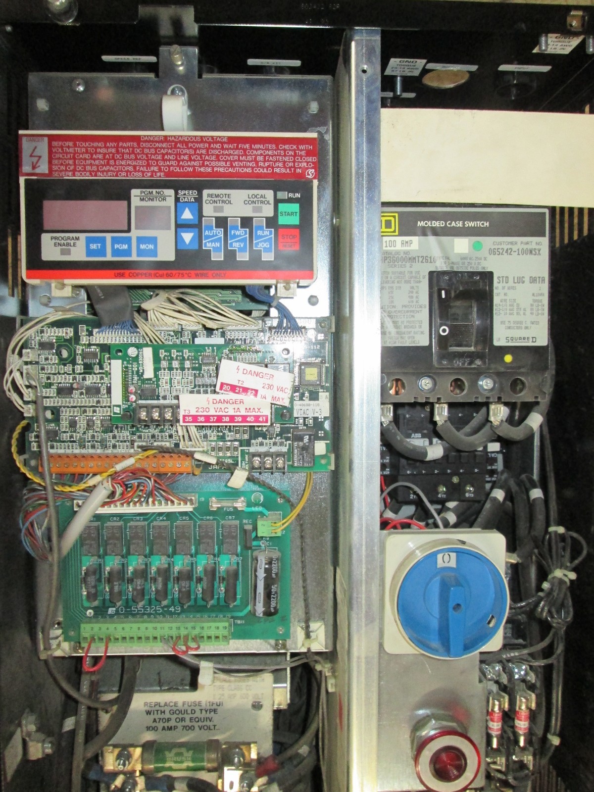 Reliance AC Drive 5VU41030 30HP Used eBay