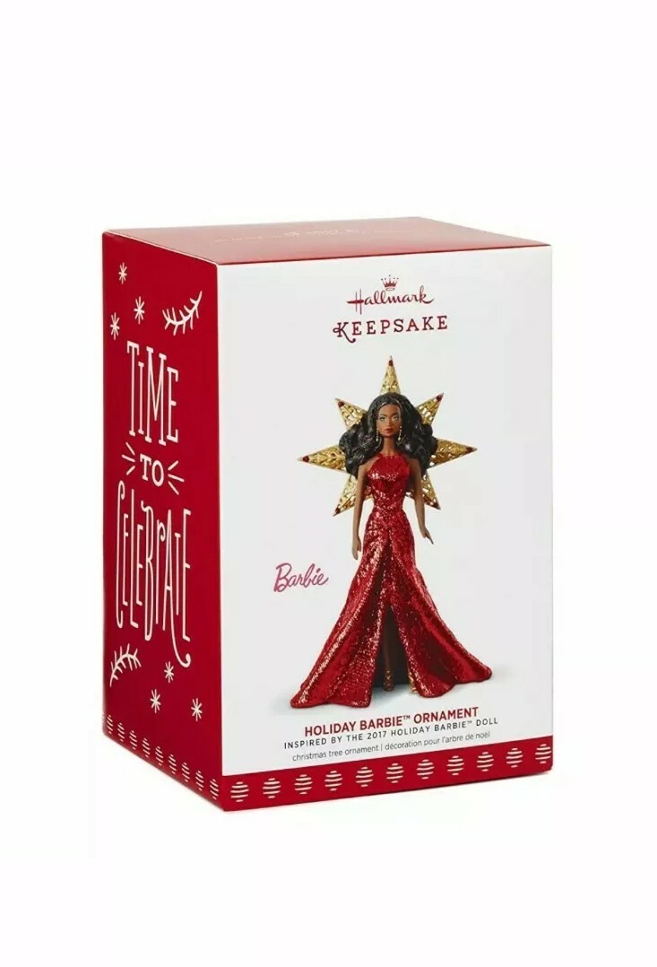 hallmark barbie ornaments 2017