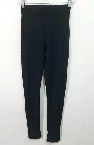 Zara Basic Womens Navy Blue Black Side 