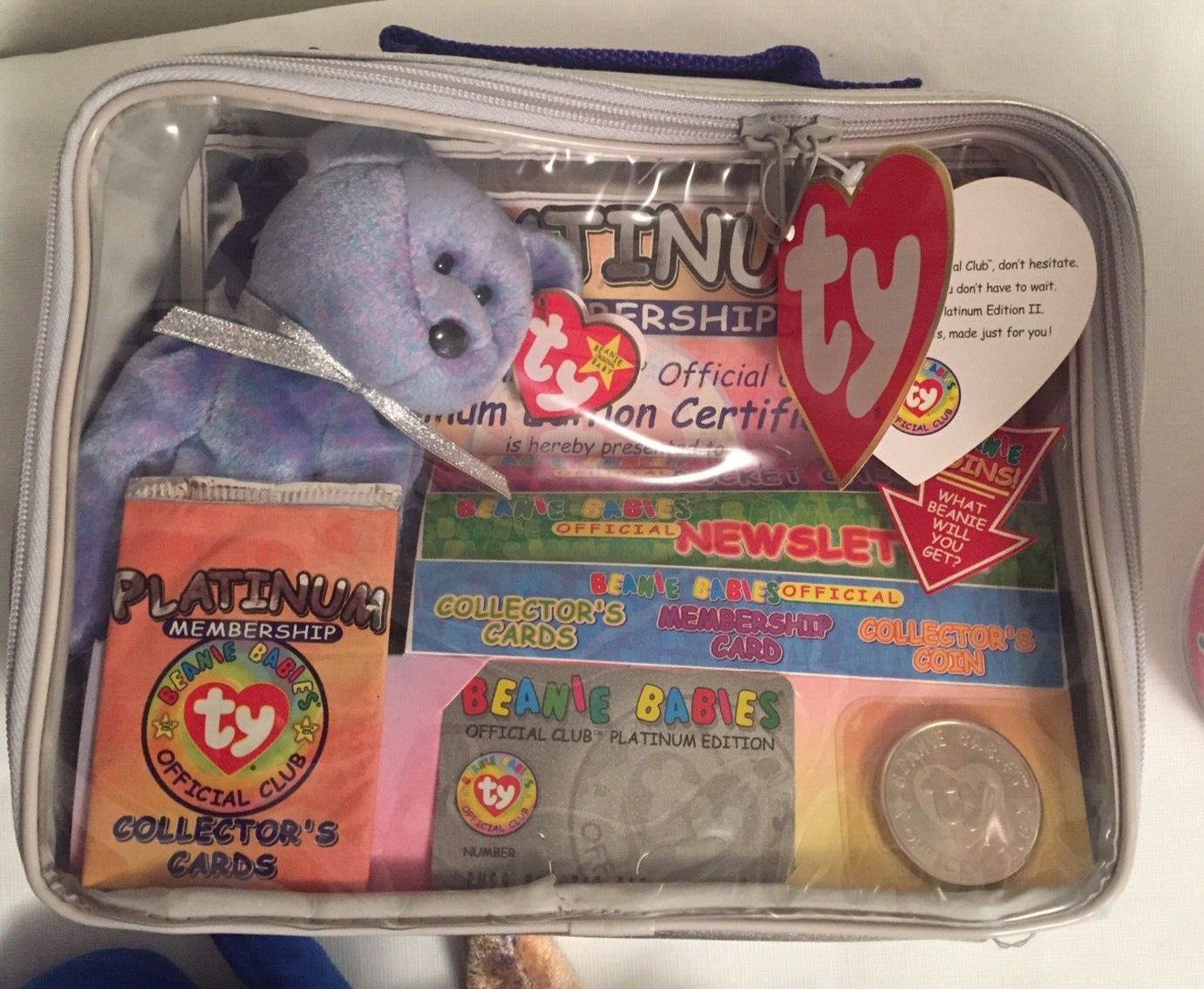 Ty Beanie Baby CLUBBY I II III IV - Rare Collection - Unique Lot - Vintage!!! - Picture 4 of 12