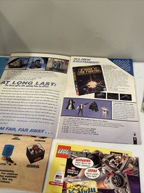 1990&rsquo;s Star Wars LEGO NES galoob Toy Booklets Paper Lot Starriors LucasArts