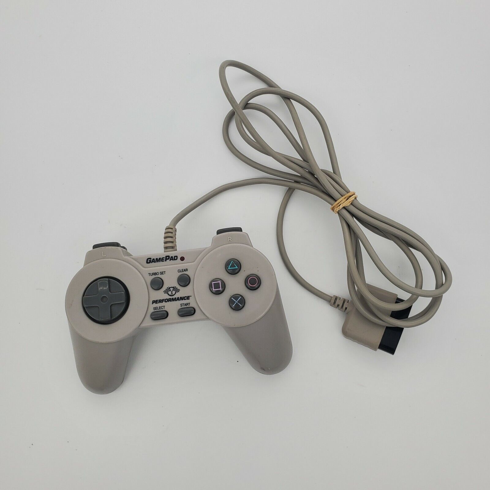 Verlichten Conciërge Maak leven Playstation PS1 Controller Turbo Performance Gamepad Gray P-103A | eBay