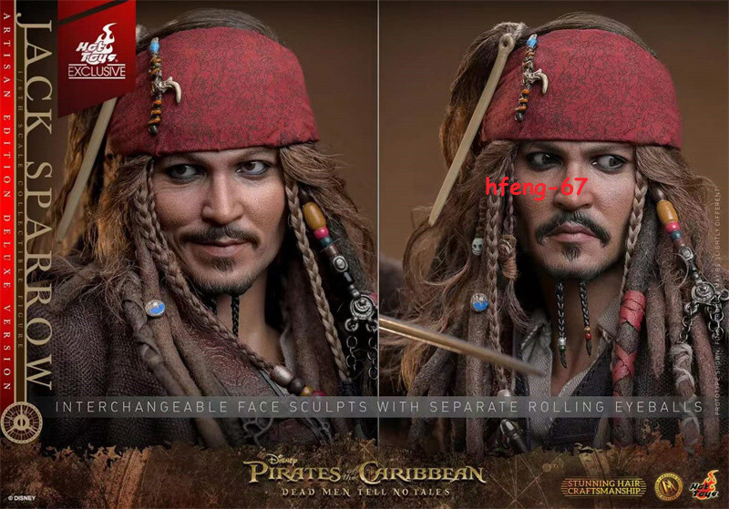 Hot Toys DX39AE Pirates of the Caribbean Jack Sparrow 2.0 Artisan