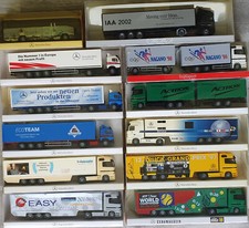 Wiking Modellautos Sonder-Werbemodelle Mercedes-Benz LKW / Bus / PC Box Solo ZM