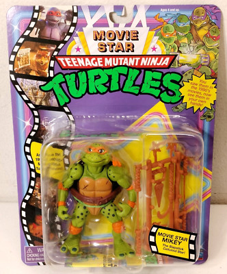Teenage Mutant Ninja Turtles Movie Star Michelangelo Action Figure Kids Toy NEW