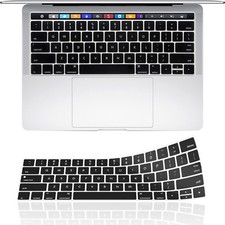 Ultra Thin Keyboard Cover Skin for 2018 Apple Newest Macbook Air 13 inch A1932