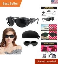 Professional-Grade Red Light Therapy Glasses - Durable and Comfortable Fit