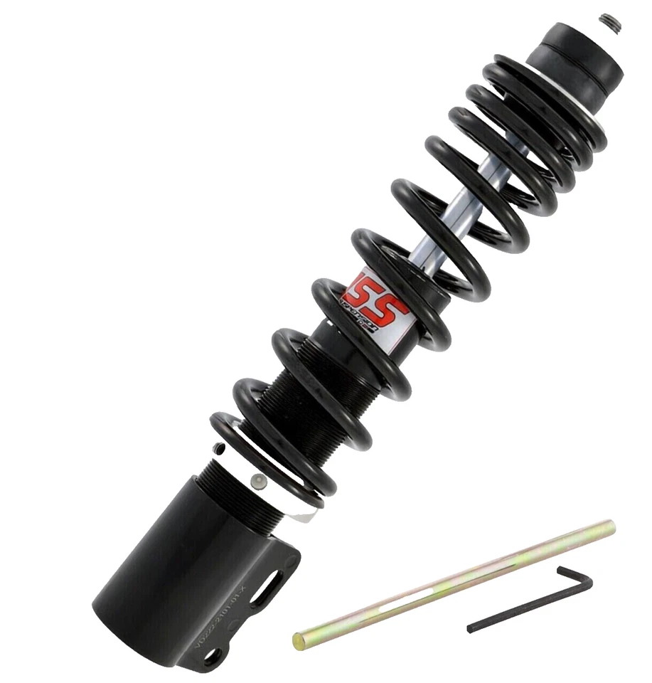 KIT AMMORTIZZATORI YSS ANTERIORE POSTERIORE REGOLABILI ZIP SP 2 VESPA ET2 ET4 LX - Immagine 3 di 3