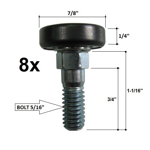 Glider Rocker Bearings #2 (8 SET) | eBay