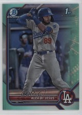 2022 Bowman Chrome Prospects Aqua Refractor 104/125 Alex De Jesus #BCP-164 0tk7