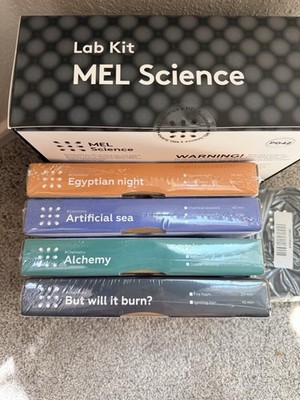 Mel Chemistry Starter Kit Mel Science Plus 4 Unopened Experiment boxes