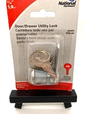 New National Hardware Door/drawer Utility Lock For 3/4 Thick Materials 2 Keys