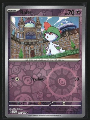 Ralts Reverse Holofoil 084/198 SV01: Scarlet & Violet Base Set Near Mint EN