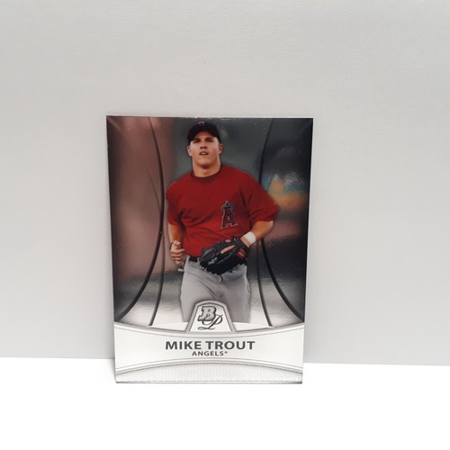 2010 Bowman Mike Trout PP5 Platinum Prospects Rookie Card Angels