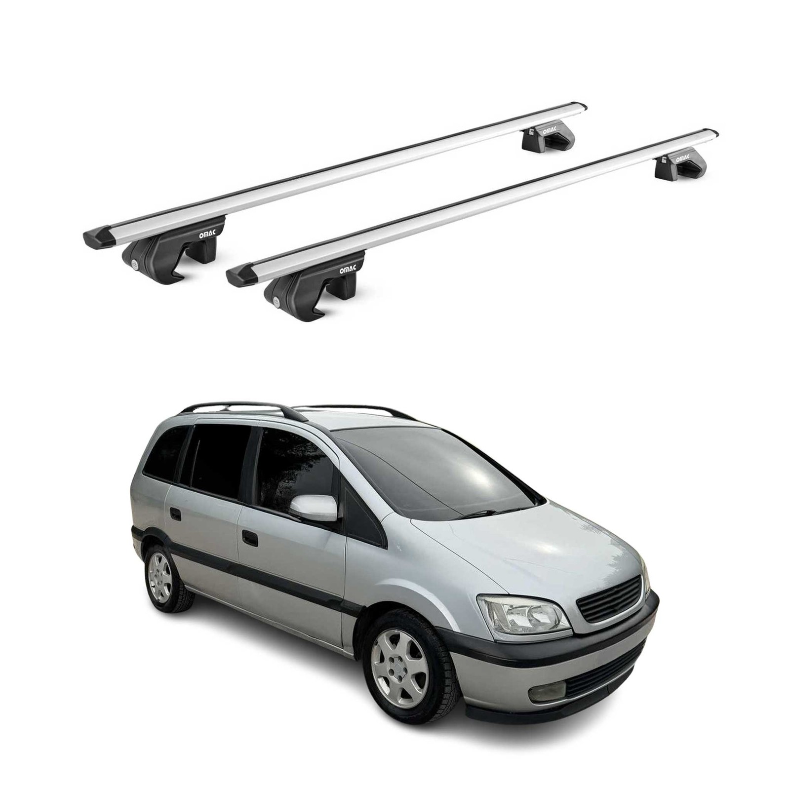 Barres de toit Opel Zafira A 1999-2005 pour résoudre le manque de coffre