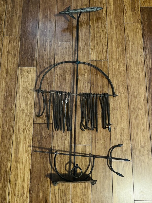 XL Ogun Ogum Ferrament Iron Tools Orisha Orisa Orixa Brazil Ritual Santeria Ifa 