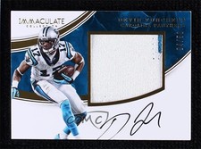 2016 Panini Immaculate Premium 4/50 Devin Funchess #DF Patch Auto 02tq
