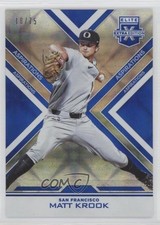 2016 Panini Elite Extra Edition Aspirations Blue 18/75 Matt Krook #108 0b0