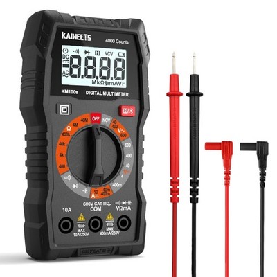 Handliches Multimeter mit 4000 Zählungen: Messgerät für Strom und Widerstand