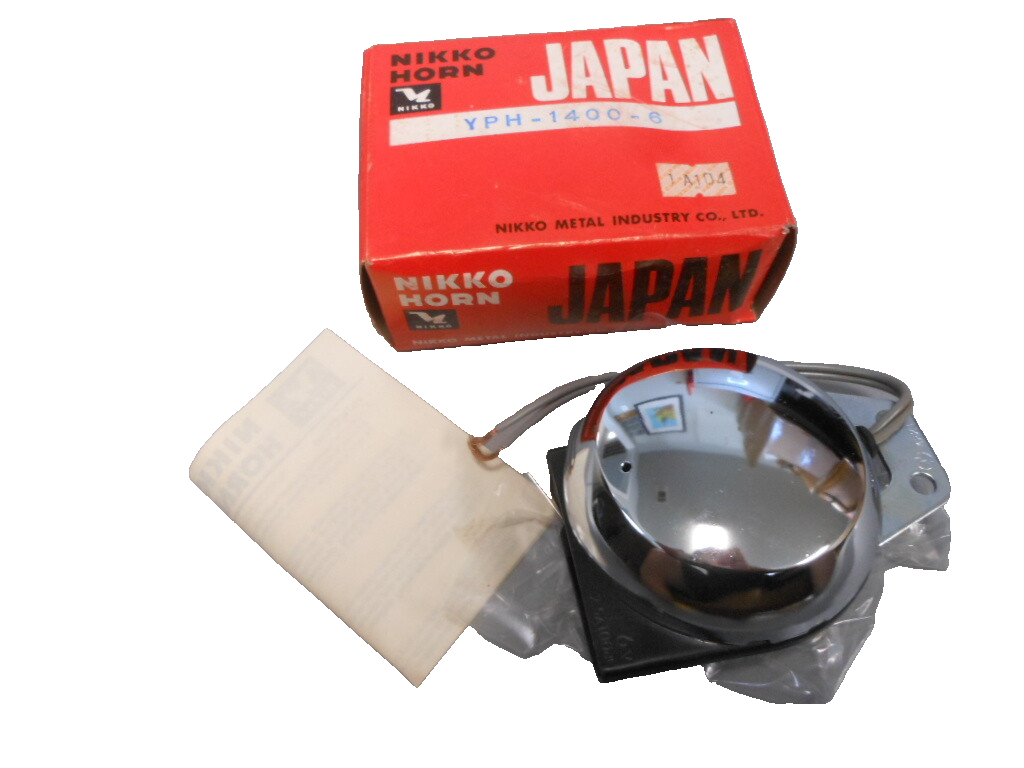 6V Classic Motorcycle Horn – Fits AJS 14S And Similar Vintage Bikes