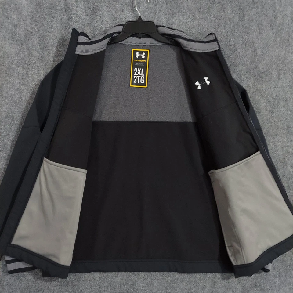 Under Armour Jacket Mens 2XL UA Storm Full Zip Lightweight Athletic Outdoor - Image 2 of 4
