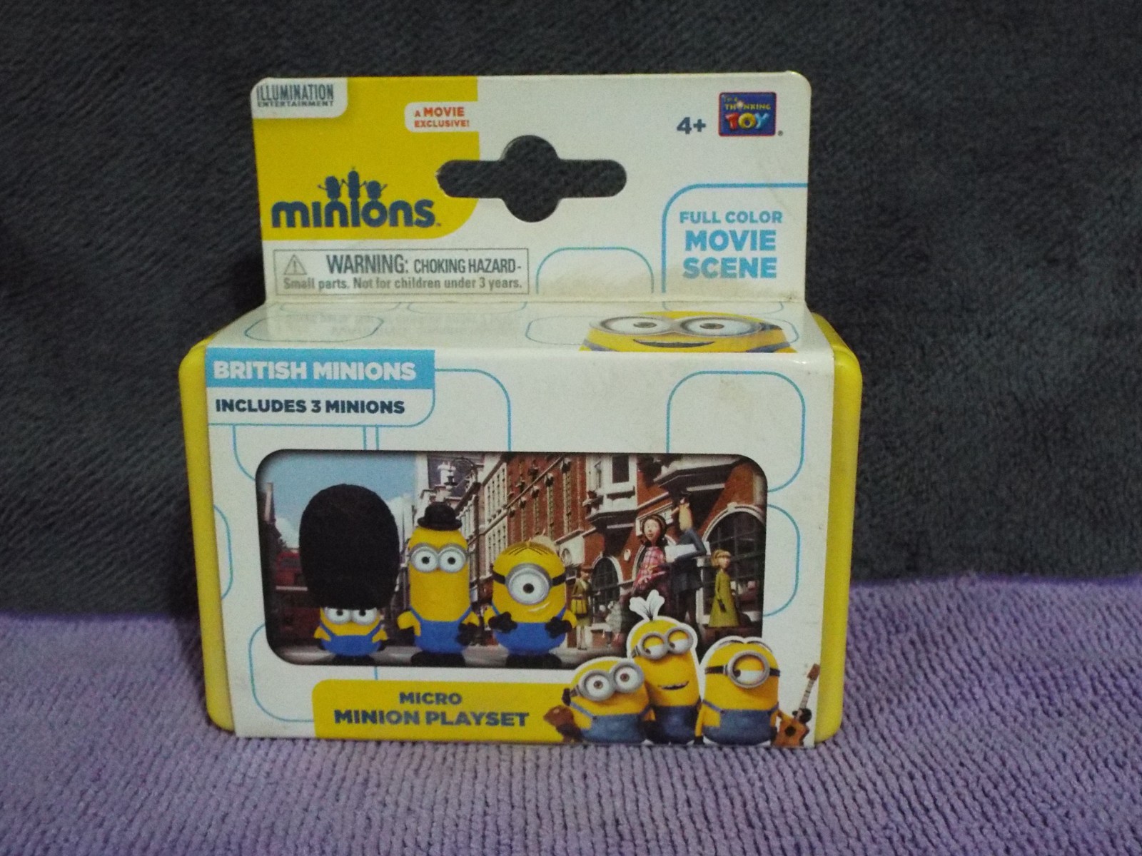 Despicable Me Minions Movie British Minions Micro Playset New un-opened