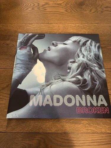 MADONNA BROKEN LMTD EDITION 12" FAN CLUB ONLY HARD CANDY DEMO B-SIDE VINYL