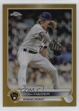 2022 Topps Chrome Gold Refractor 11/50 Josh Hader #119 jc3