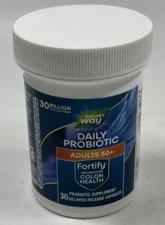 READ Nature's Way Fortify 50+ Daily Probiotic for Men & Women, 30 Billion Live C