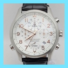 Bulova Precisionist Chronograph Men's Watch C877749 262kHz Sweep Movement