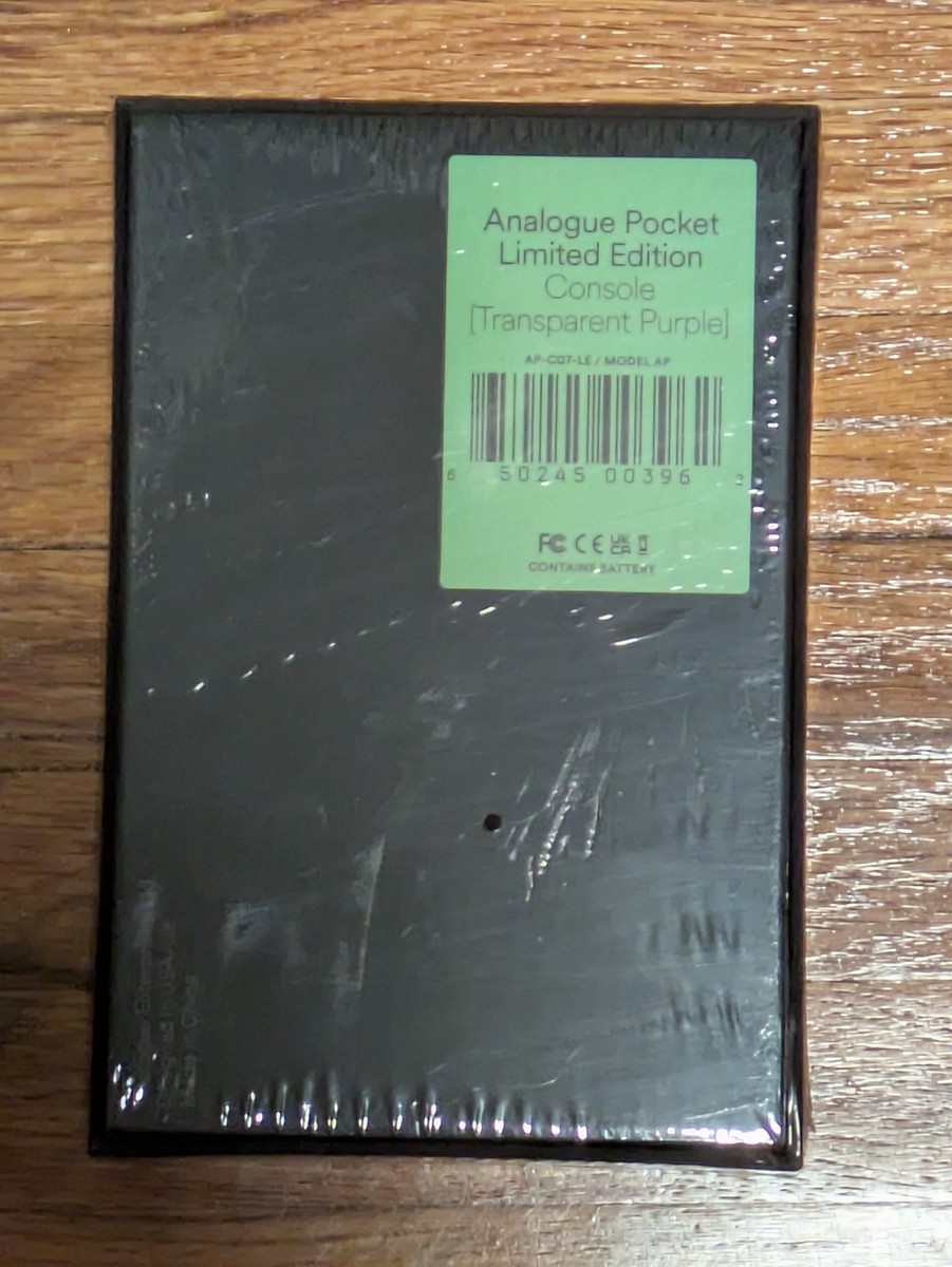 Nintendo Switch Analogue Pocket - Transparent Purple Analogue Pocket Limited Edition Transparent Purple New | eBay