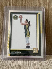 2025 Panini Donruss WNBA #81 Nika Muhl Silver Holo Seattle Storm