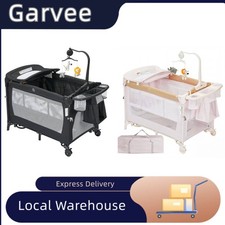 Baby Care Furniture Pack and Play 4 in 1, Portable Travel Playard With Mattress,