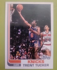 1993 Topps Archives Trent Tucker (Autographed)