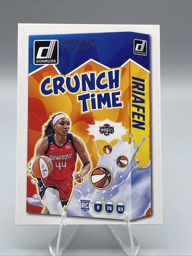 2025 Donruss WNBA Crunch Time #20 Kiki Iriafen