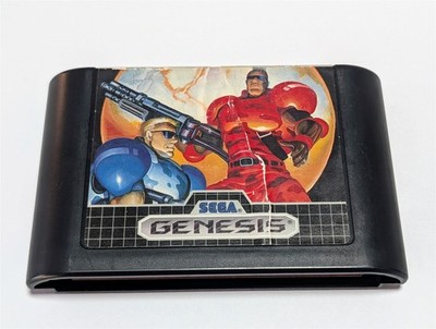 Forgotten Worlds Sega Genesis Game Cartridge Authentic Tested Works Capcom