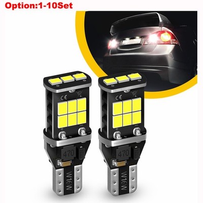 AUXITO CANBUS LED Backup Reverse Light Bulb 921 912 T15 W16W Lamps 6500K White
