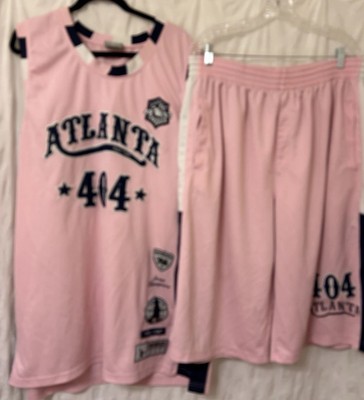 Point Collection (3XL) Pink ~ ATL/Atlanta Area Code 404.Throwback Short Set.