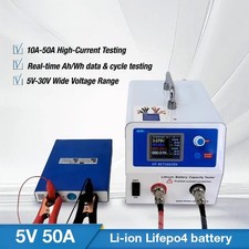 50A 30V Battery Capacity Tester for 18650, 21700 LiPo & LiFePO4 Batteries