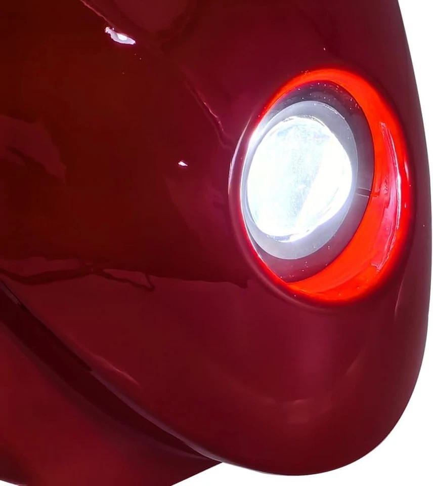 Lámpara de faros delanteros Hayabusa GSXR1300 2008-2020 rojo o carmín versión deportiva Foto 3 de 4