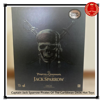 Captain Jack Sparrow Fluch der Karibik DX06 Hot Toys Neu Selten Japan